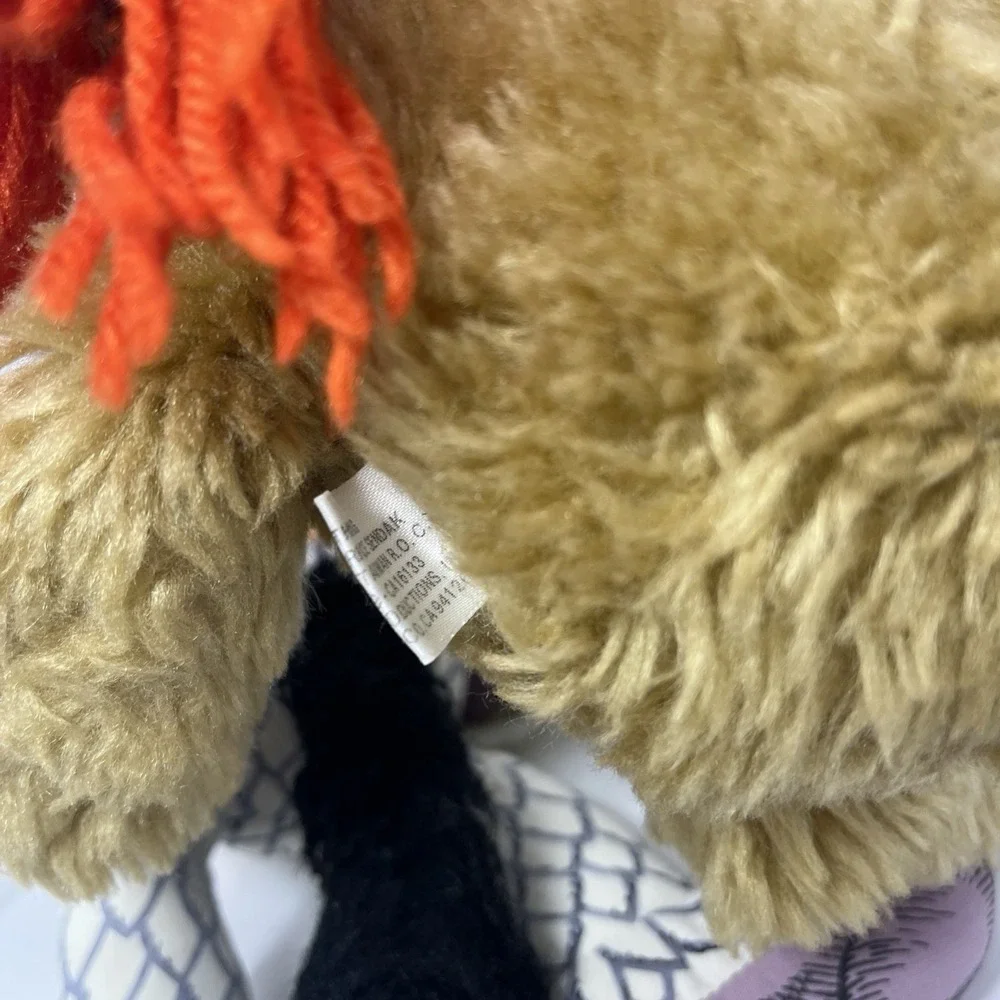 Vintage 1980 Where The Wild Things Are Sipi Moishe Plush Monsters Lot Of 2